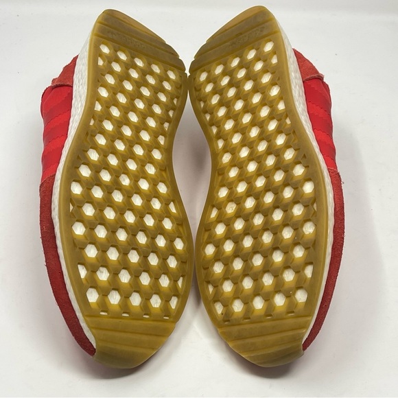 Adidas I-5923 Shoes Mens 8 Red Gum Soles Mesh Suede Running Sneakers D97346 - Picture 15 of 16